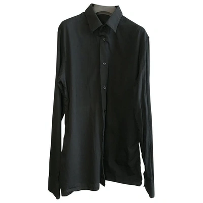 Pre-owned Dior Black Cotton Shirts