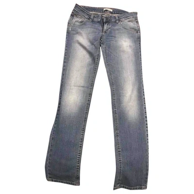 Pre-owned Marella Blue Cotton Jeans