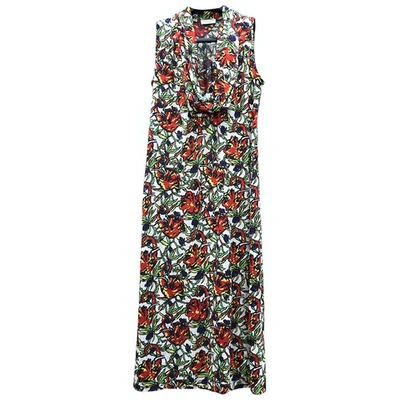 Pre-owned Dries Van Noten Mid-length Dress In Multicolour