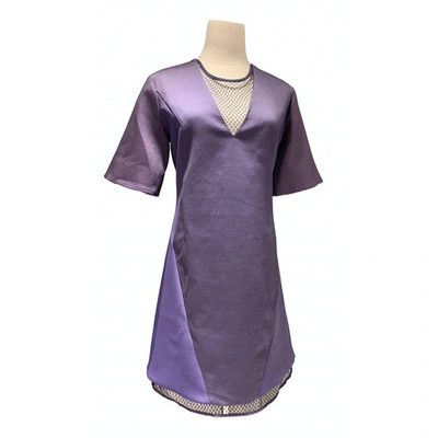 Pre-owned Richard Nicoll Mid-length Dress In Purple