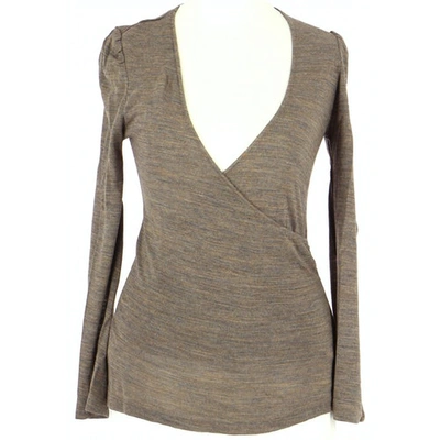 Pre-owned Isabel Marant Wool T-shirt In Brown