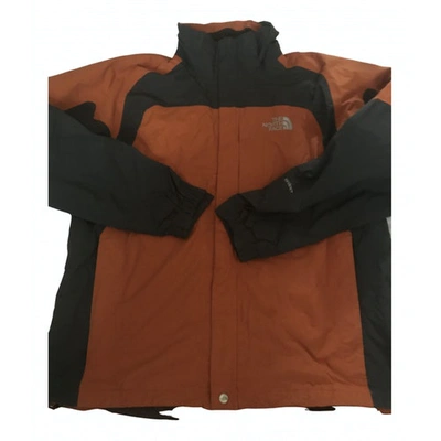 Pre-owned The North Face Trenchcoat In Orange