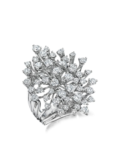 Hueb Women's Luminus 18k White Gold & Diamond Statement Ring