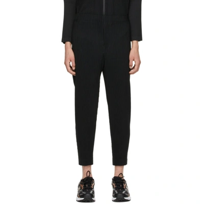 Issey Miyake Black Monthly Color March Trousers