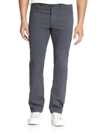 Ag Graduate Tailored Slim Straight Fit Jeans In Cellar Gray In Cavern