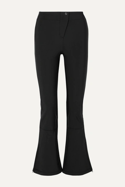 Fusalp Tipi Iii Fleece-lined Softshell Ski Trousers In Black