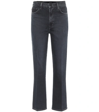 J Brand Julia High-rise Flared Jeans In Blue