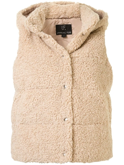Unreal Fur Rebel Rebel Waistcoat Inclusive In Brown