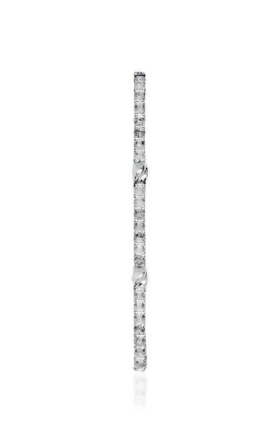 Tullia Women's Stick 14k White Gold; Diamond Single Earring