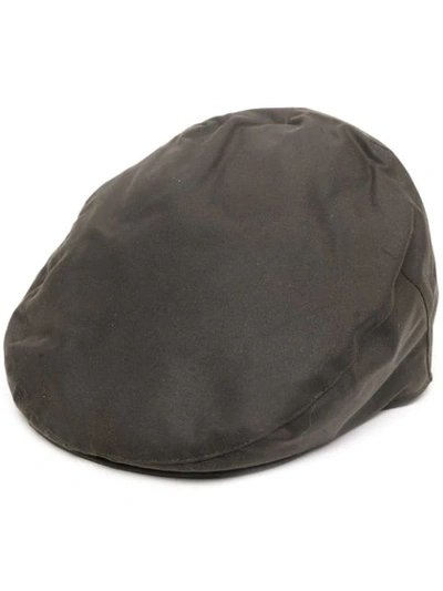 Barbour Flat Cap With Ear Protection Green  Man