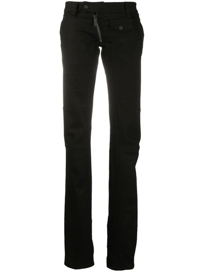 Dsquared2 Straight-leg Jeans In Black