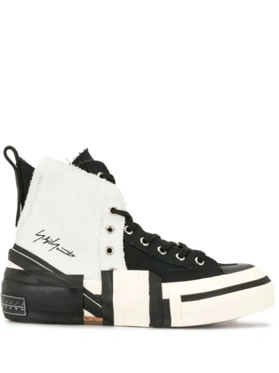 Yohji Yamamoto Xvessel High-top Sneakers In Black