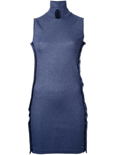 Christopher Esber Button Down Sleeveless Dress