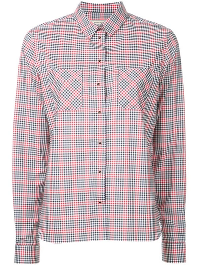 Maison Kitsuné Vichy Shirt - Red