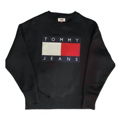 Pre-owned Tommy Jeans Black Cotton Knitwear & Sweatshirt