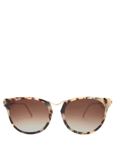 Thierry Lasry Gummy Oversized Square Sunglasses In Tortoiseshell