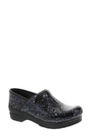 Dansko 'professional' Clog In Colored Dots Patent Leather