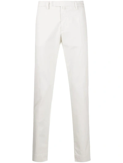 Briglia 1949 Slim Fit Trousers In White
