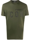 Dsquared2 Green 'icon' T-shirt