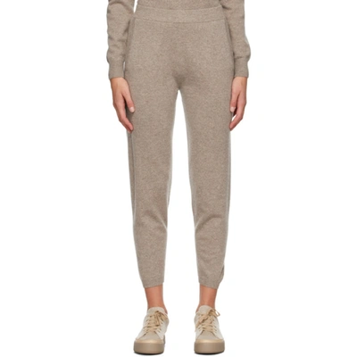 Max Mara Leisure Pernice Cashmere Track Pants In Grey