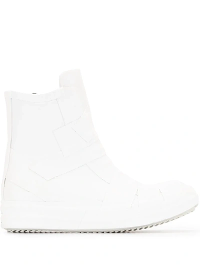 Rick Owens Performa High-top Sneakers In White