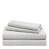 Polo Ralph Lauren Spencer Sateen Leaf Sheet Set In Stone Grey