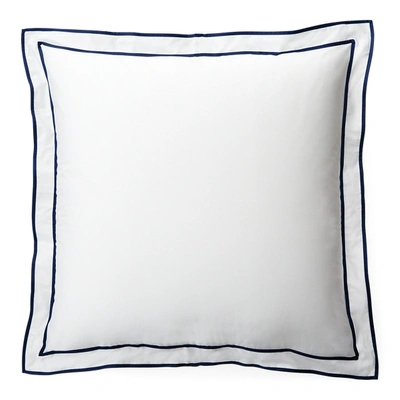 Polo Ralph Lauren Spencer Sateen Border Sham In Navy