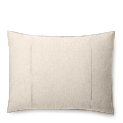 Polo Ralph Lauren Graydon Mélange Sham In Dune