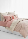 Ralph Lauren Graydon Striped Comforter In Dune And Nantucket Red