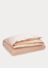 Polo Ralph Lauren Graydon Striped Duvet Cover In Dune And Nantucket Red