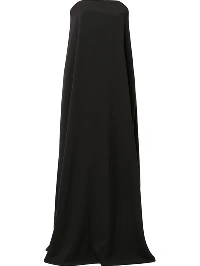 Anna Quan Women's Delfina Strapless Jersey Maxi Dress In Black