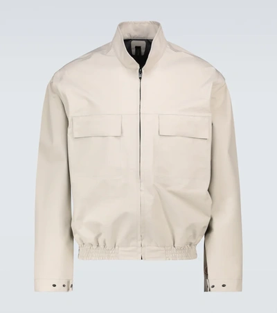 Gr10k Technical Fabric Windstopper® Jacket In Neutrals