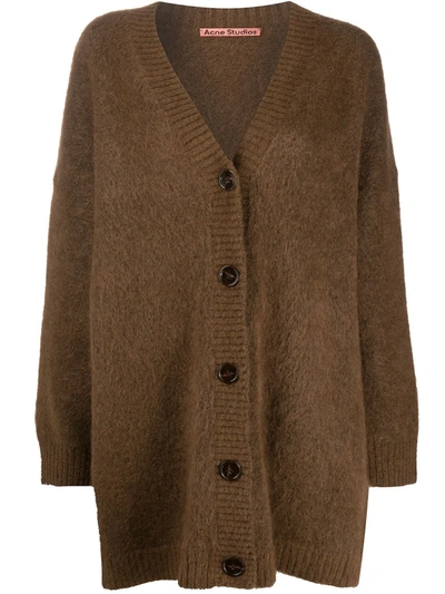 Acne Studios Kinbar Mohair Knit Cinnamon Brown