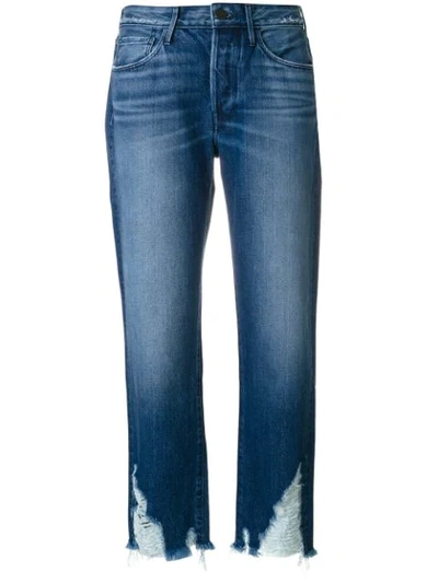 3x1 Higher Ground Boyfriend Jeans In Blue