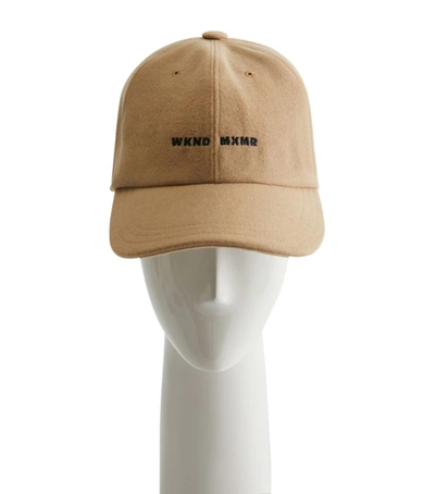 Weekend Max Mara Wool Logo Baseball Cap