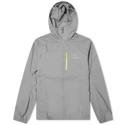 Arc'teryx Squamish Windshell Jacket In Grey