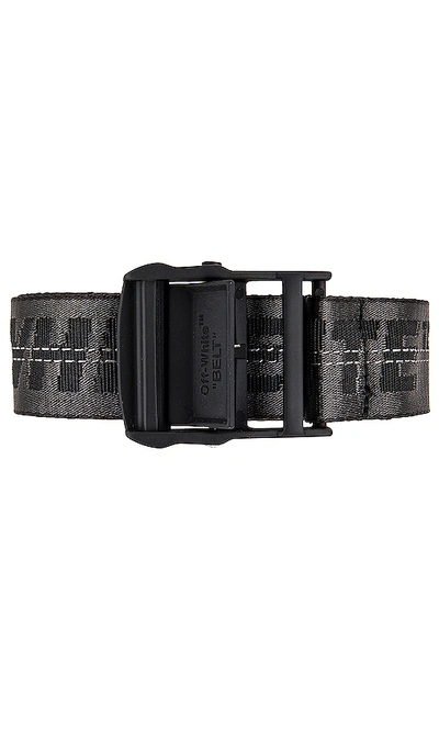 Off-white Classic Industrial Belt In Black