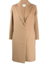 Vince Oversized Robe Coat In Camello-964cam