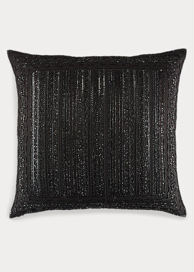 Ralph Lauren Great Basin Throw Pillow In Black