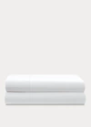 Polo Ralph Lauren Organic Sateen Border Sheeting In Graphite
