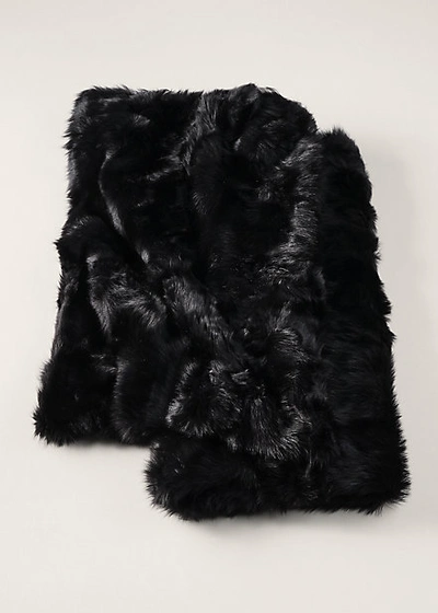 Ralph Lauren Brighton Throw Blanket In Black