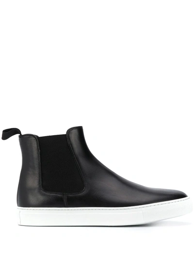 Scarosso Tommas Chelsea Boots In Black