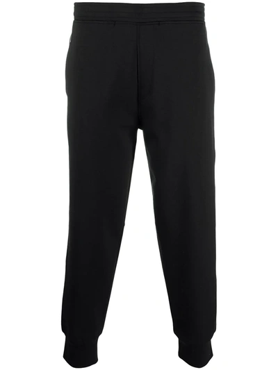 Neil Barrett Side-stripe Detail Track Trousers In Black