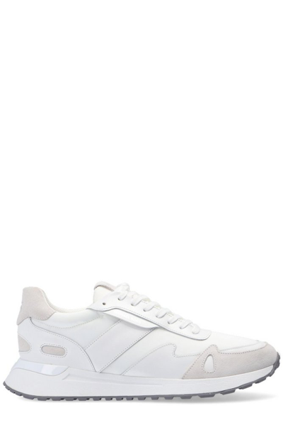 Michael Michael Kors Miles Panelled Low-top Sneakers In White