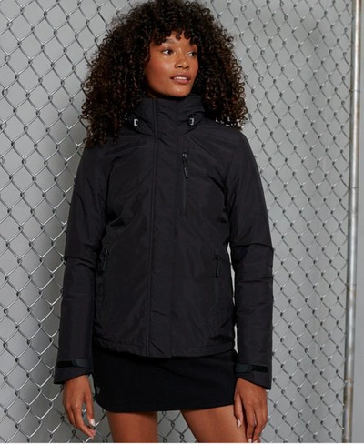 Superdry Women's Hurricane Jacket Black Size: 4