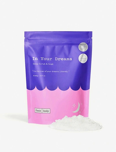 Frank Body In Your Dreams Sleep Scrub & Soak 240g In Lavender