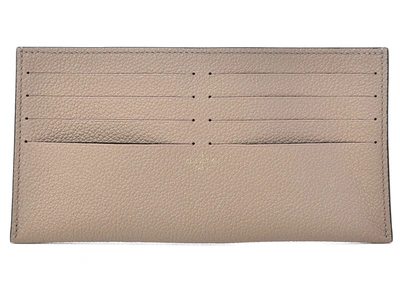 Pre-owned Louis Vuitton  Pochette Felicie Card Holder Insert Beige