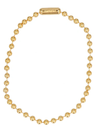 Ambush Ball Chain Short Necklace In Gold