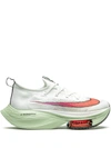 Nike Air Zoom Alphafly Next% Women's Road Racing Shoes In White/flash Crimson/jade Aura