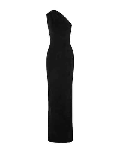 Brandon Maxwell Long Dresses In Black